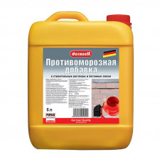 Добавка противоморозная в бетон и растворы до -10 ПУФАС (5л)