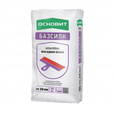 Шпатлевка цементная ОСНОВИТ БЕЛСИЛК PC32 W  20 кг