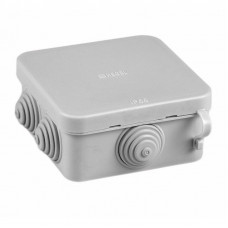 Коробка разветвительная о/у IP55 6 вводов (RAL7035) ХЕГЕЛЬ КР-2605-И (70х70х40мм)