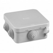 Коробка разветвительная о/у IP55 6 вводов (RAL7035) ХЕГЕЛЬ КР-2603-И (85х85х40мм)