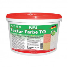Штукатурка декоративная КАМЕШКОВАЯ 1,5мм ПУФАС TEXTUR FARB ТФ (16кг)