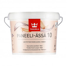 Лак интерьерный для стен в/д матовый ТИККУРИЛА PANEELI-ASSA 10 (2,7л)