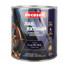 Лак яхтный полуматовый ПУФАС (2,4л)
