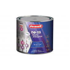 Эмаль ПФ-115 бежевая ПУФАС Decoself (1,9кг)