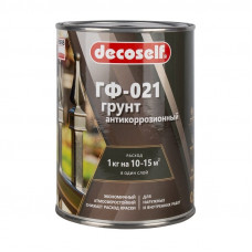 Грунт ГФ-021 красно-коричневый ПУФАС Decoself (0,9кг)