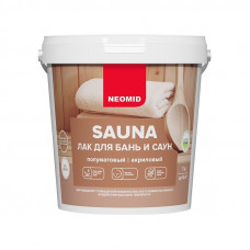 Лак для саун НЕОМИД Sauna (1л)