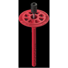 Дюбель для изоляции с вкручивающ. металл. стержнем и термоколпачком 8х160мм TERMOCLIP MS (1шт)