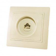 Розетка в рамку компьютерная RJ-45 сп, 1 гнездо, IP20, сл.кость ТДМ ЭЛЕКТРИК Таймыр SQ1814-0121