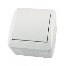Выключатель оп, 1 клавиша, без инд. 10А, 230В, IP44, белый (SQ1818-0001) ТДМ ЭЛЕКТРИК Селигер