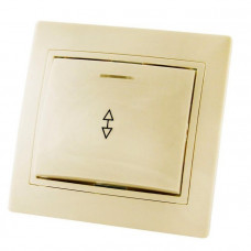 Переключатель в рамку сп, 1 кл., с инд. 10А, 230В, IP20, сл. кость (SQ1814-0108) ТДМ ЭЛЕКТРИК Таймыр