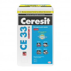 Затирка для швов 1-6мм (07) серая (1073545) ЦЕРЕЗИТ CE33 S (25кг)