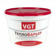 Краска акриловая теплоизоляционная ВГТ Теплобарьер (9л=5кг)