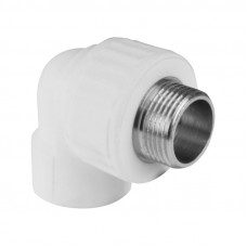 Угольник комбинированный 25х1/2", НР, полипропилен VALFEX