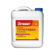 Грунтовка универсальная ОПТИМИСТ G102 (5л)