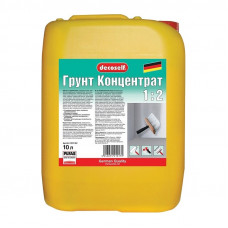 Грунтовка укрепляющая мороз КОНЦЕНТРАТ 1:2 ПУФАС Decoself (10л)