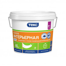 Краска интерьерная белая ТЕКС УНИВЕРСАЛ (7кг)