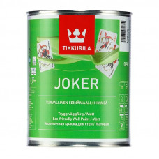 Краска моющаяся базис А ТИККУРИЛА JOKER (0,9л)