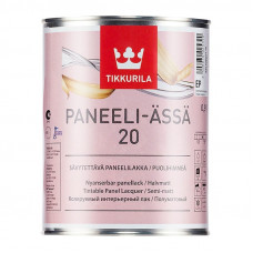 Лак интерьерный для стен в/д полуматовый ТИККУРИЛА PANEELI-ASSA 20 (0,9л)