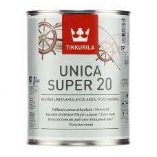 Лак универсальный алкидоуретановый полуматовый ТИККУРИЛА UNICA SUPER 20 EP (0,9л)