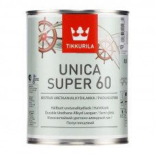 Лак универсальный алкидоуретановый полуглянцевый ТИККУРИЛА UNICA SUPER 60 EP (0,9л)