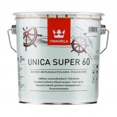Лак универсальный алкидоуретановый полуглянцевый ТИККУРИЛА UNICA SUPER 60 EP (2,7л)