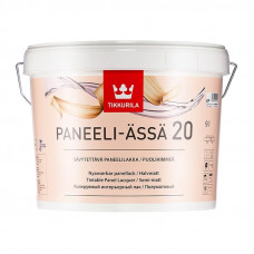 Лак интерьерный для стен в/д полуматовый ТИККУРИЛА PANEELI-ASSA 20 (9л)